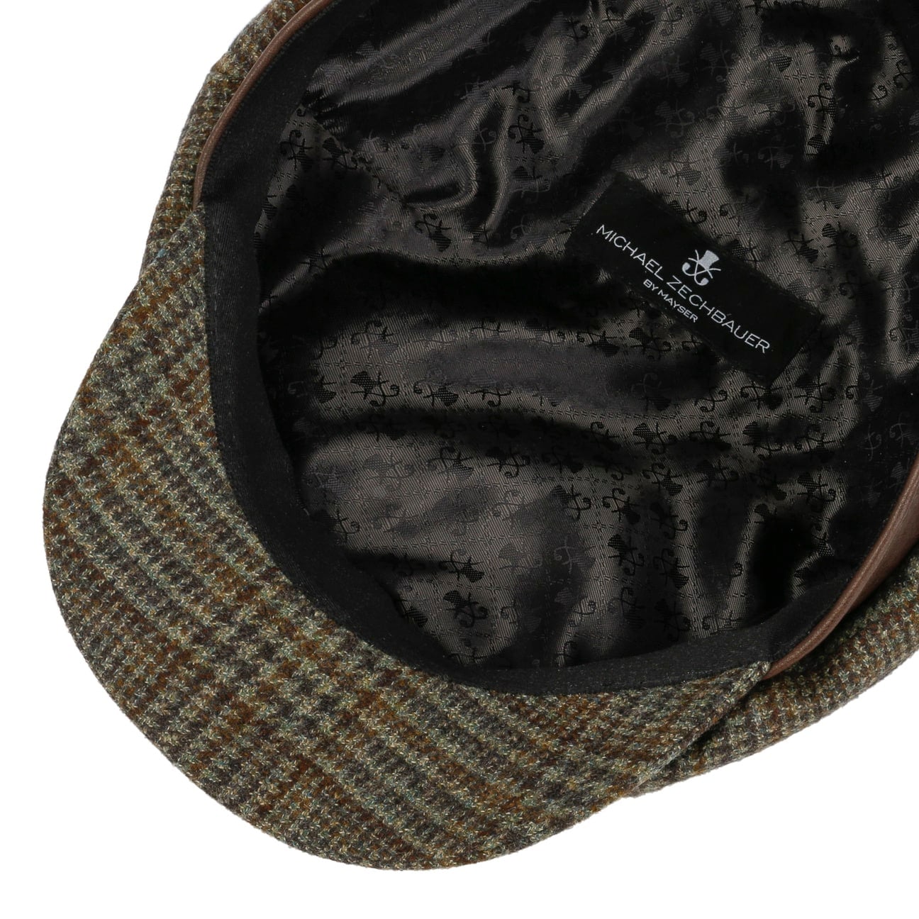 Emil Zechbauer Virgin Wool Flat Cap grün 3