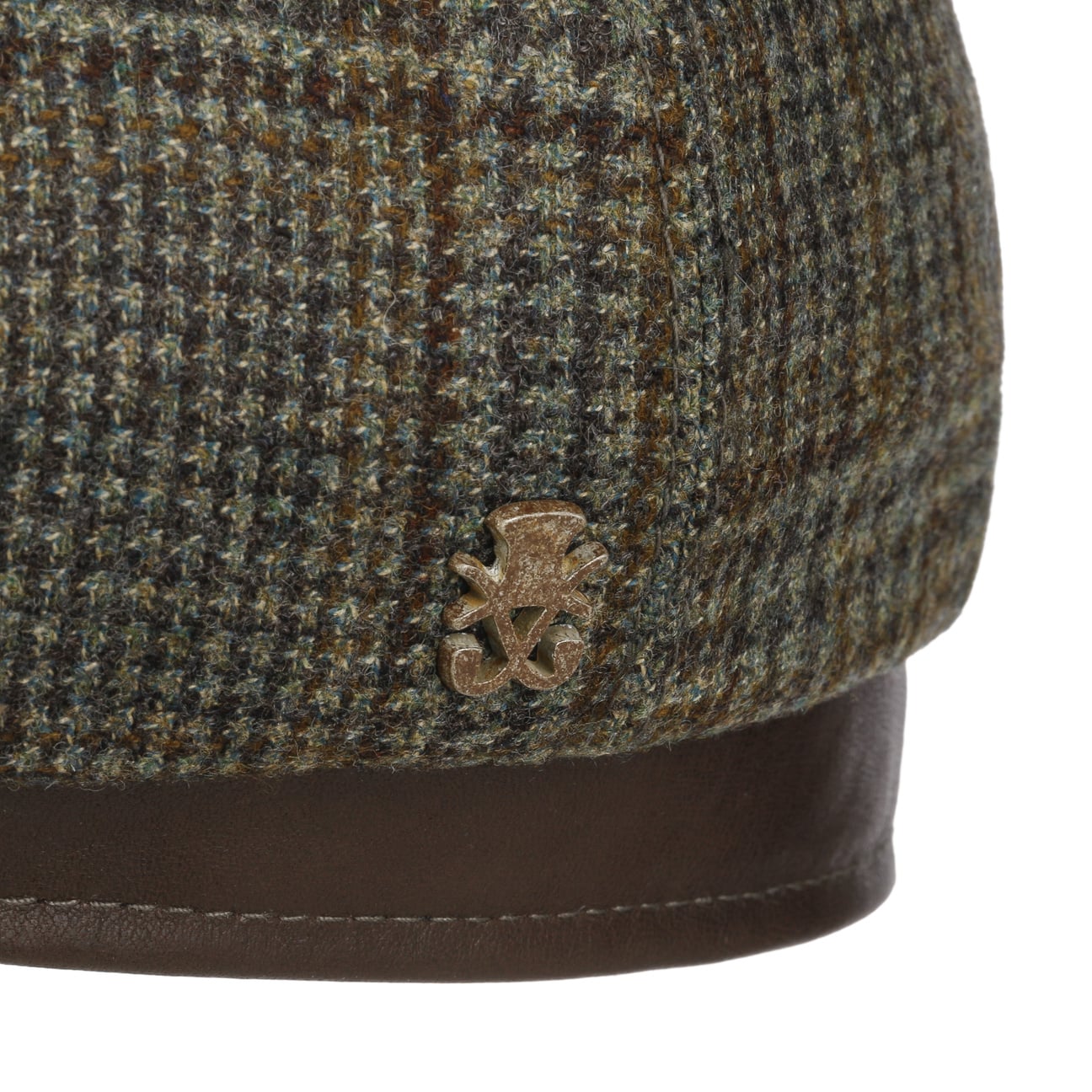 Emil Zechbauer Virgin Wool Flat Cap grün 4