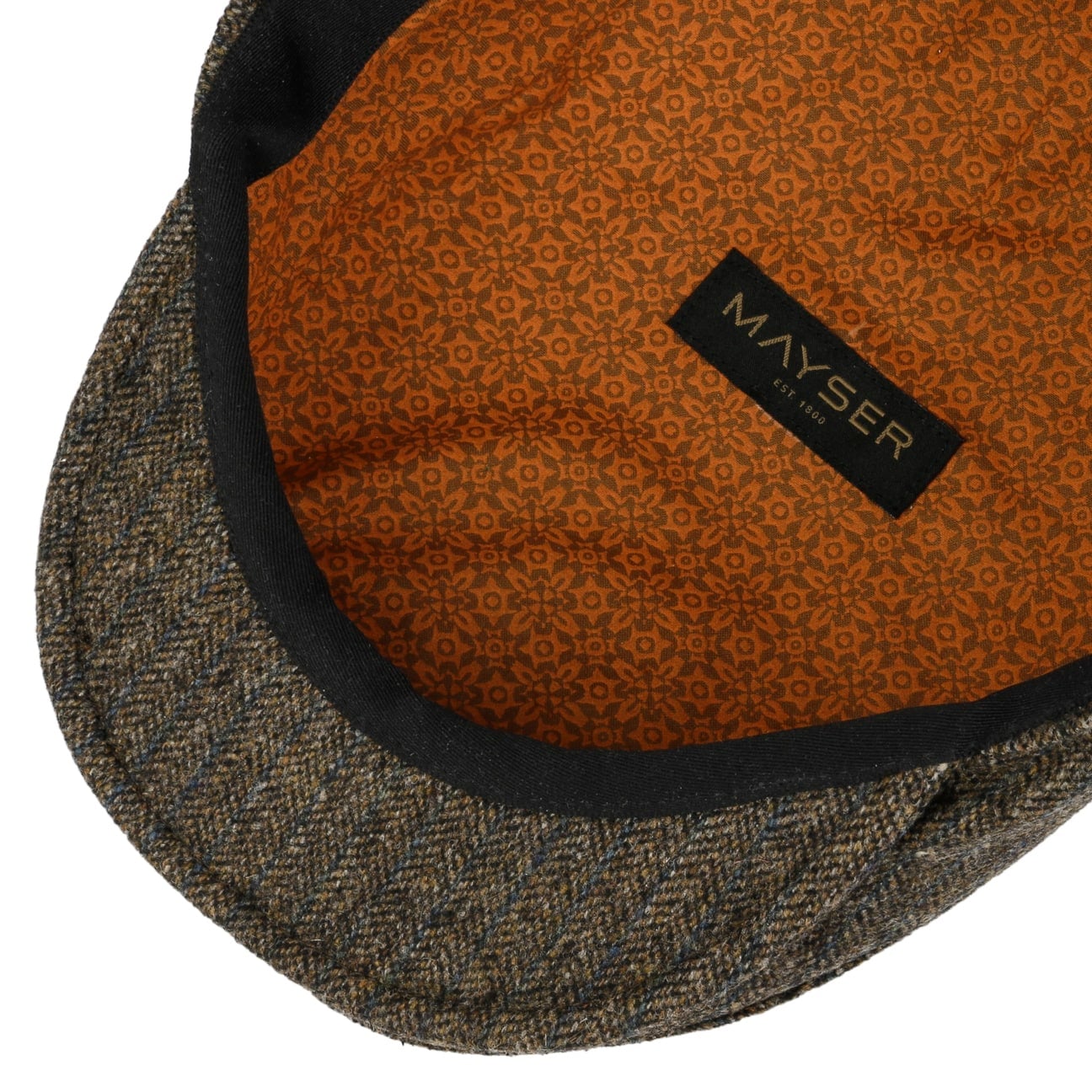 Frankie Soft Merino Flat Cap braun 3