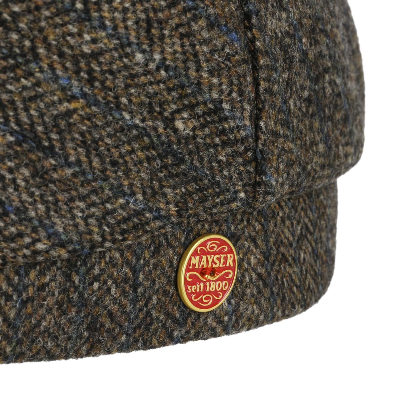 Frankie Soft Merino Flat Cap braun 4