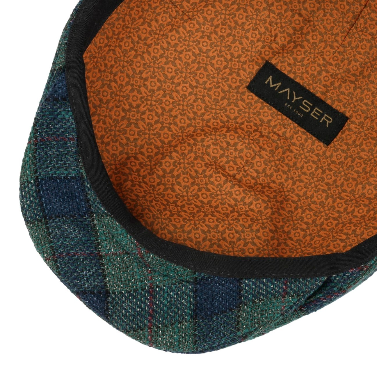 Sidney Blackwatch Flatcap grün-blau 3
