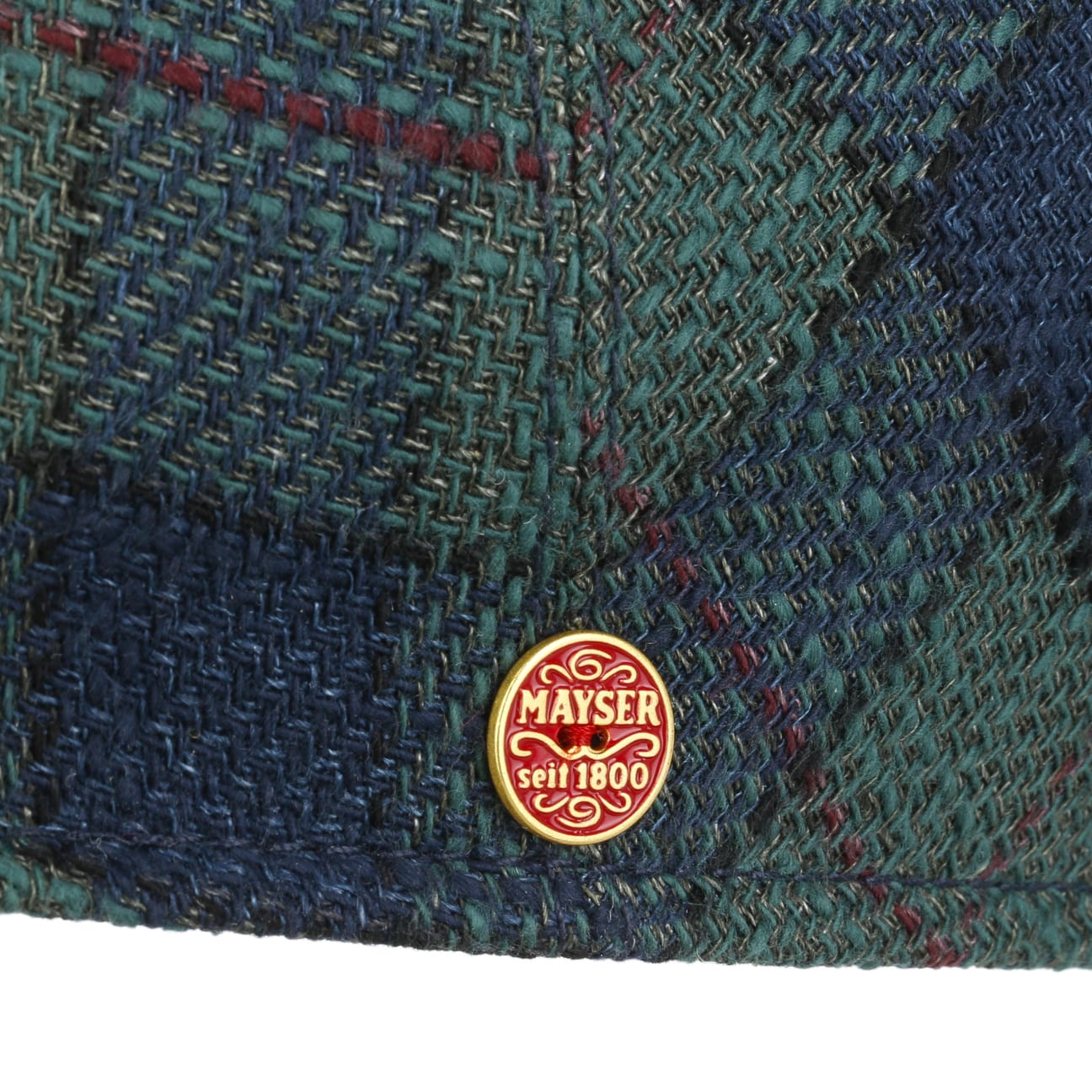 Sidney Blackwatch Flatcap grün-blau 4
