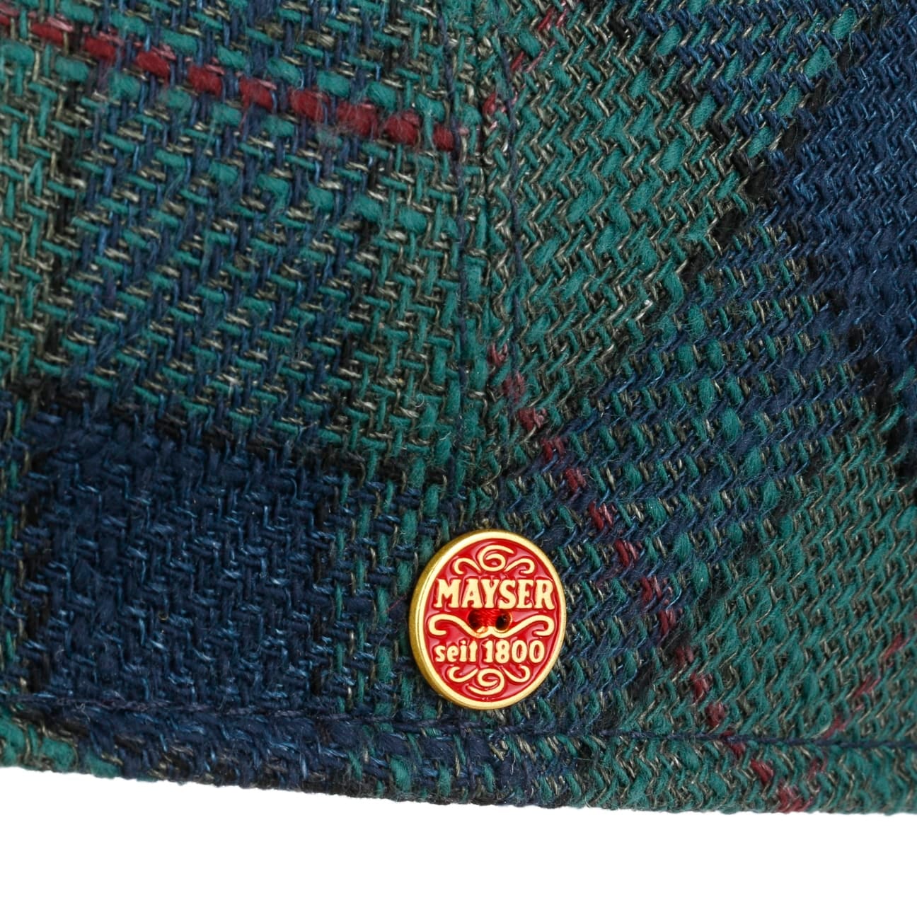 Sidney Blackwatch Flat Cap grün-blau 4