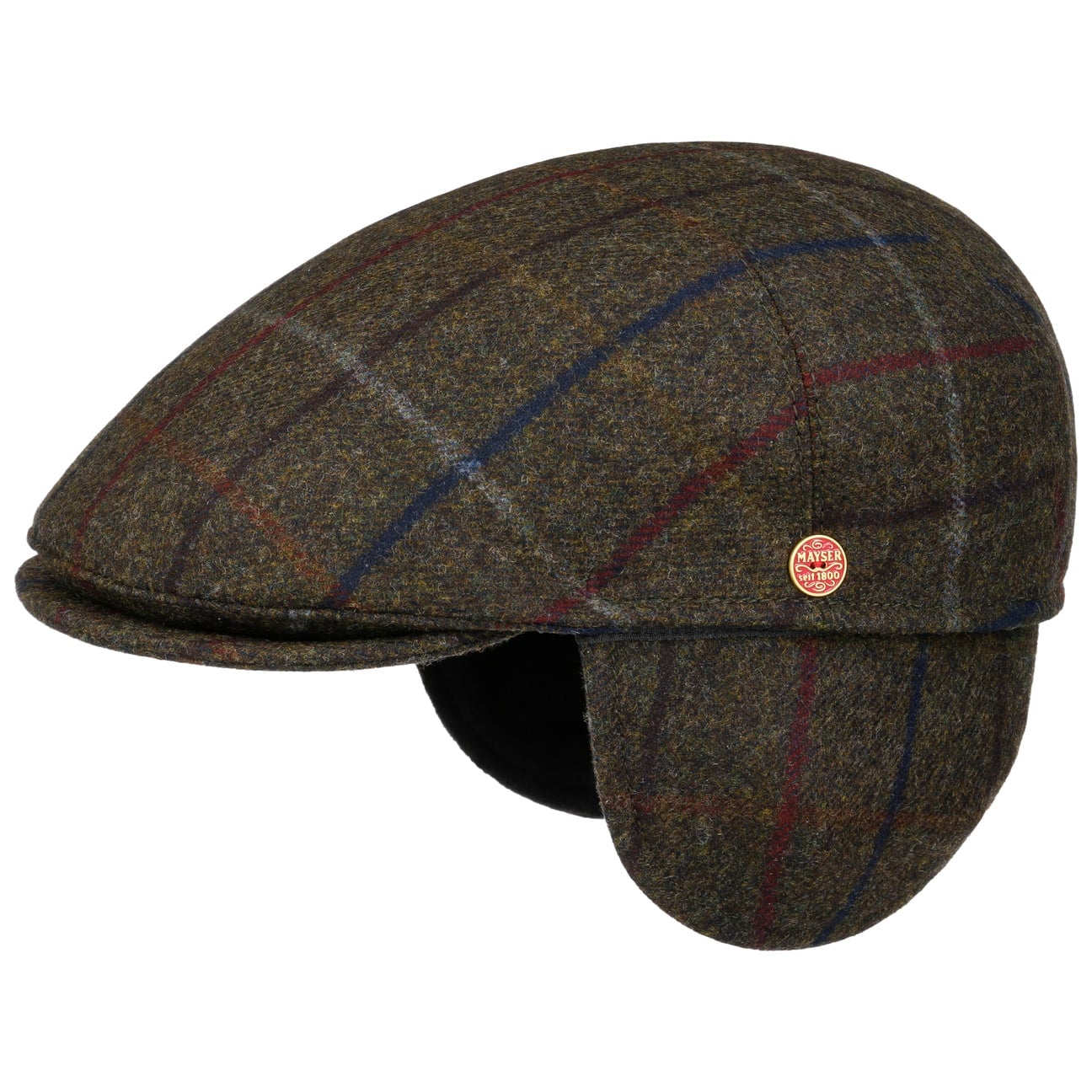 Sidney Plus Colorado Flat Cap braun 1