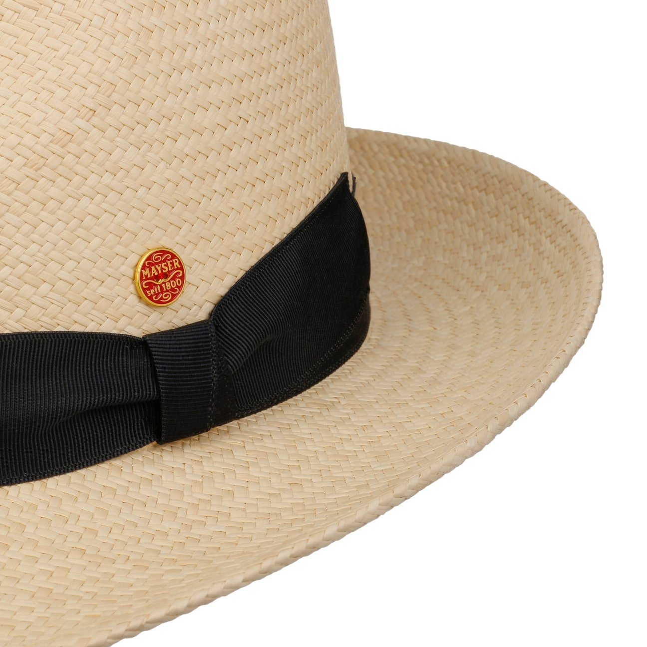 Torino Striped Band Panamahut natur 10