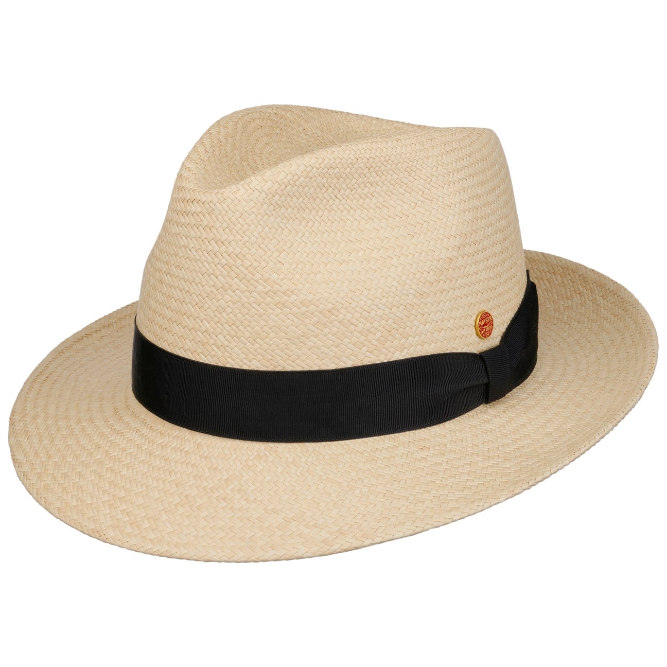 Torino Striped Band Panama-Hatt natur 7