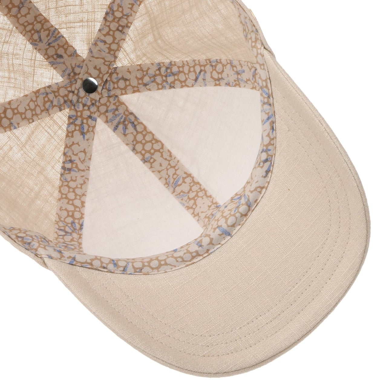 Rosie Linen Cap hellbeige 9