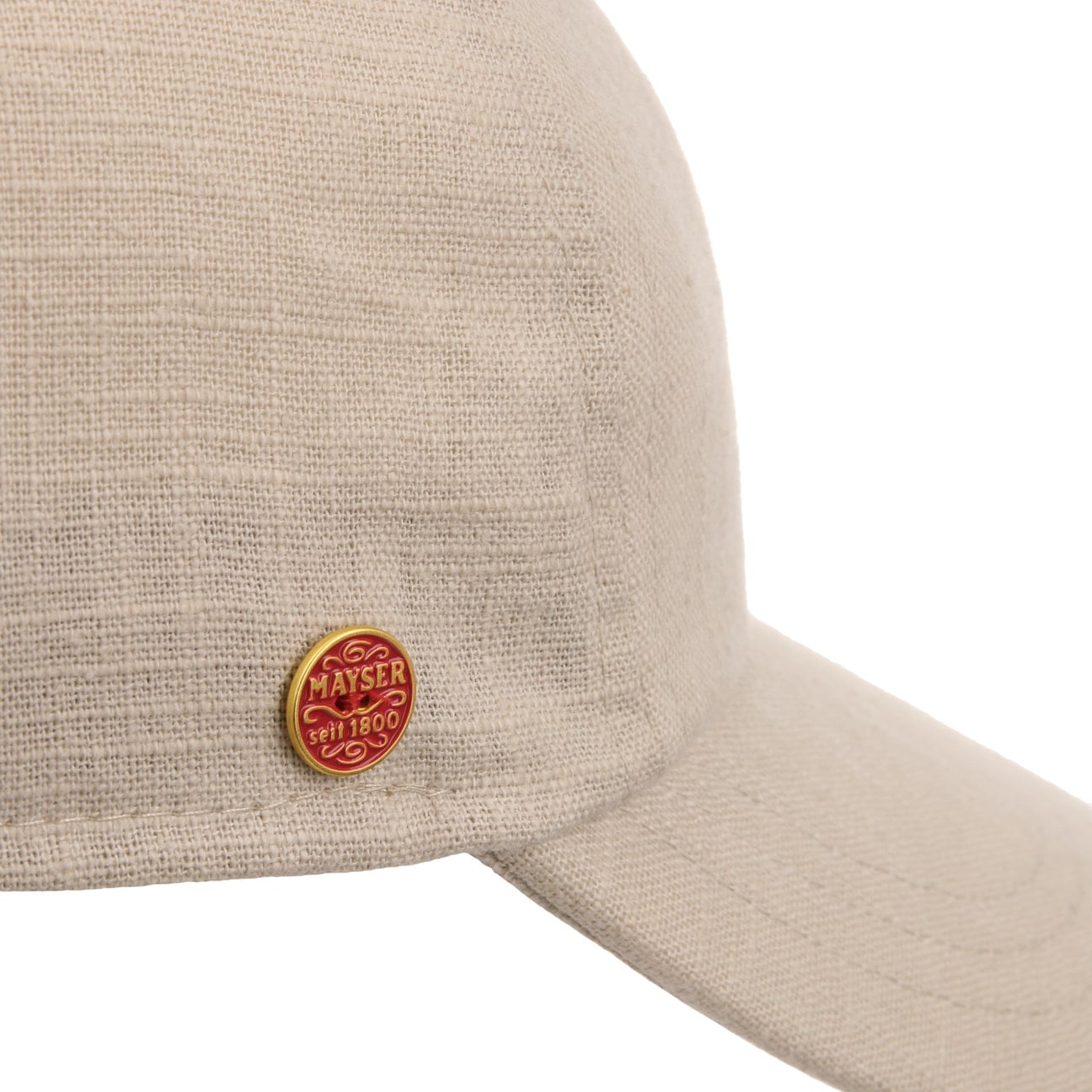 Rosie Linen Cap hellbeige 11