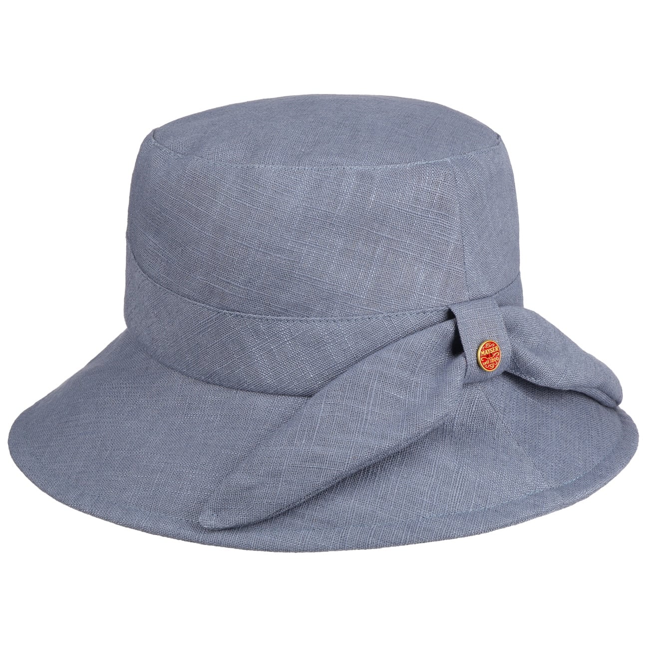 Lavinia Leinenhut hellblau 16