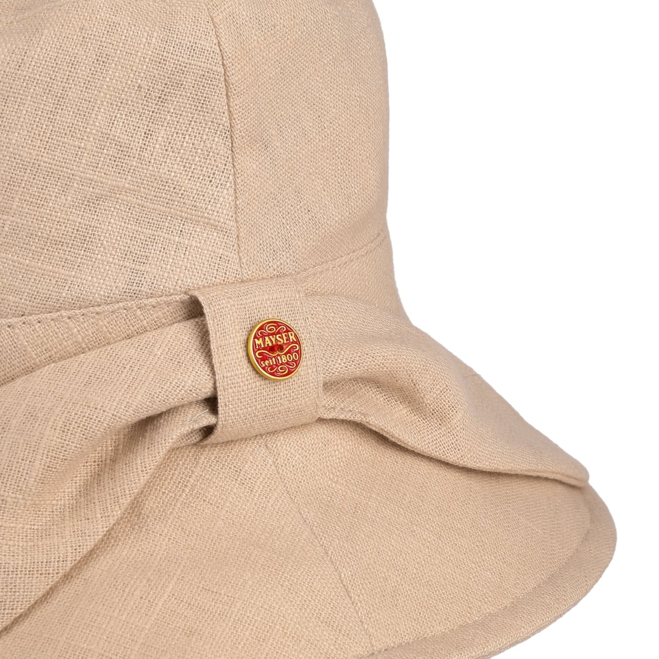 Lavinia Leinenhut hellbeige 11