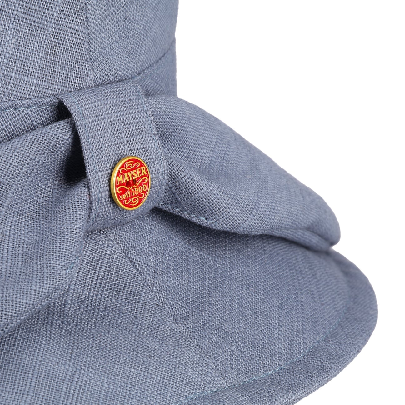 Lavinia Linen Hat hellblau 16