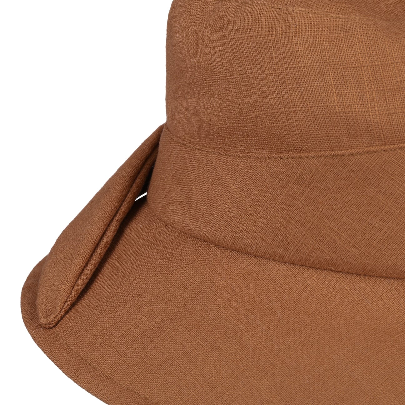 Lavinia Linen Hat braun 6