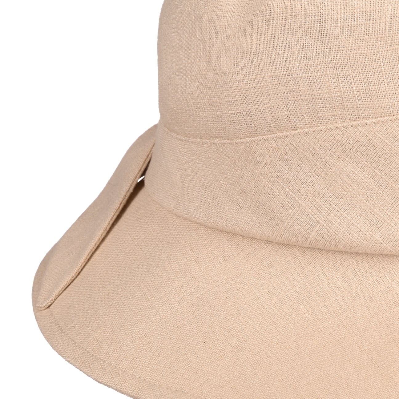 Lavinia Linen Hat hellbeige 11