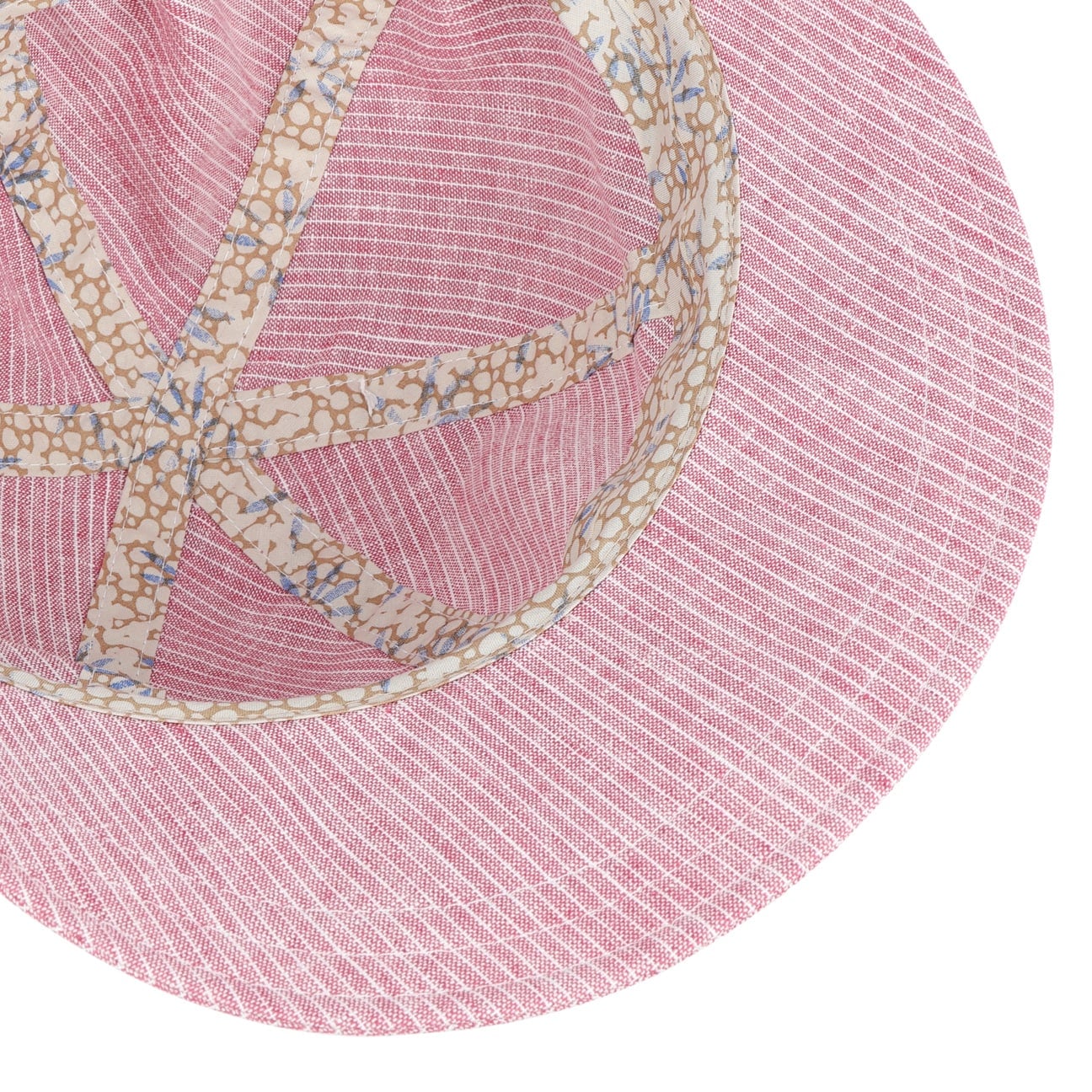 Lilly Stripes Linen Cotton Visor rot 13