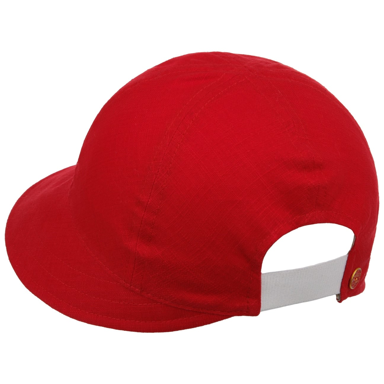 Lilly Stripes Leinen Baumwolle Visor rot 14