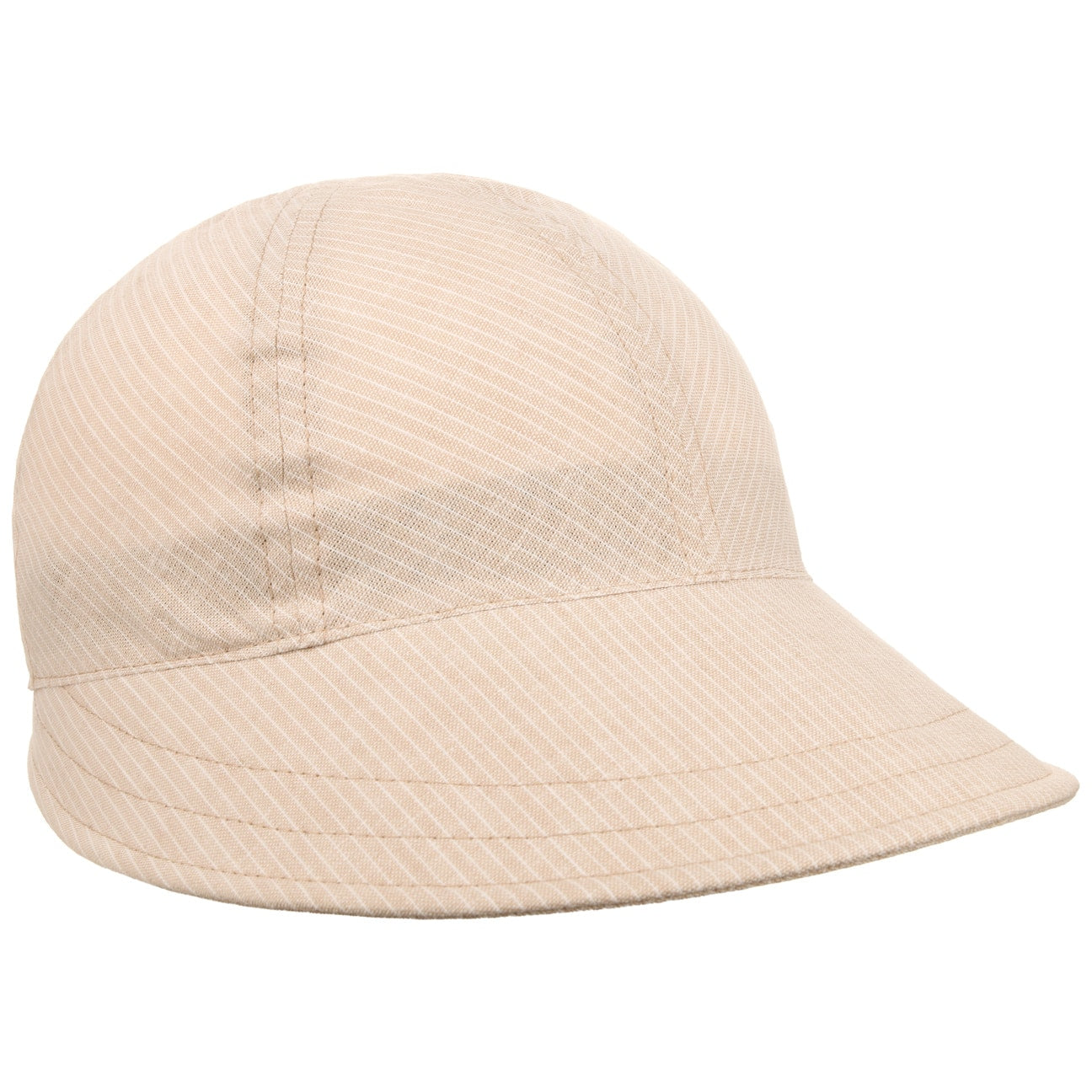 Lilly Stripes Linen Cotton Visor hellbeige 6