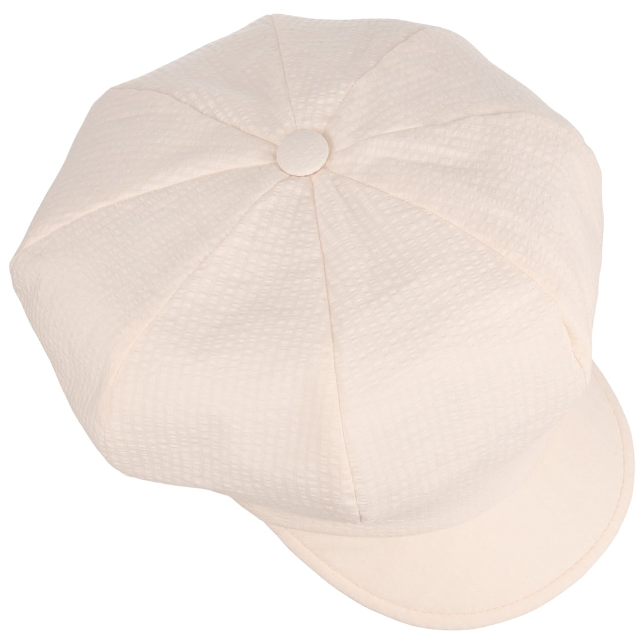 Camilla Seersucker Reversible Cap cremeweiß 2