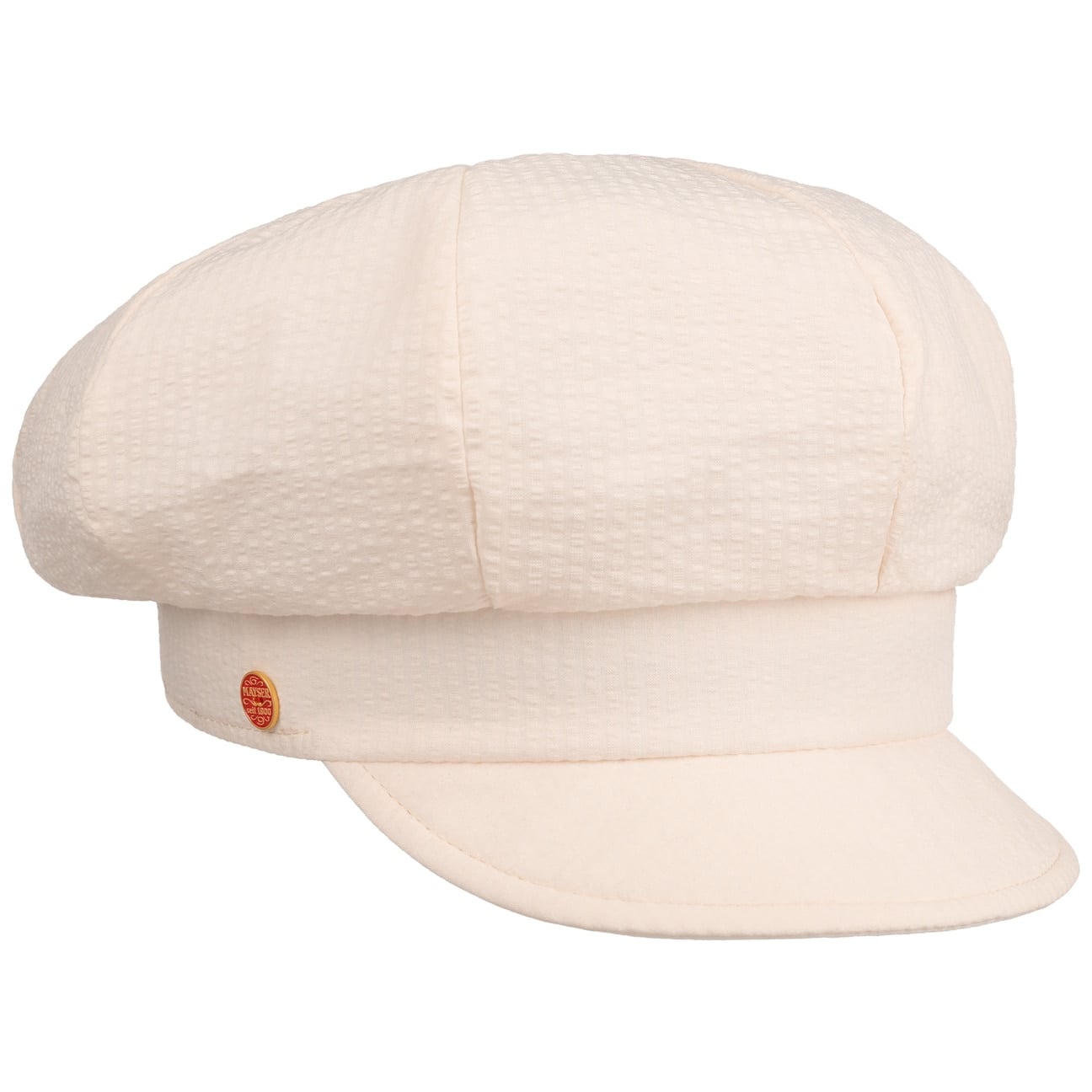 Camilla Seersucker Reversible Cap cremeweiß 6