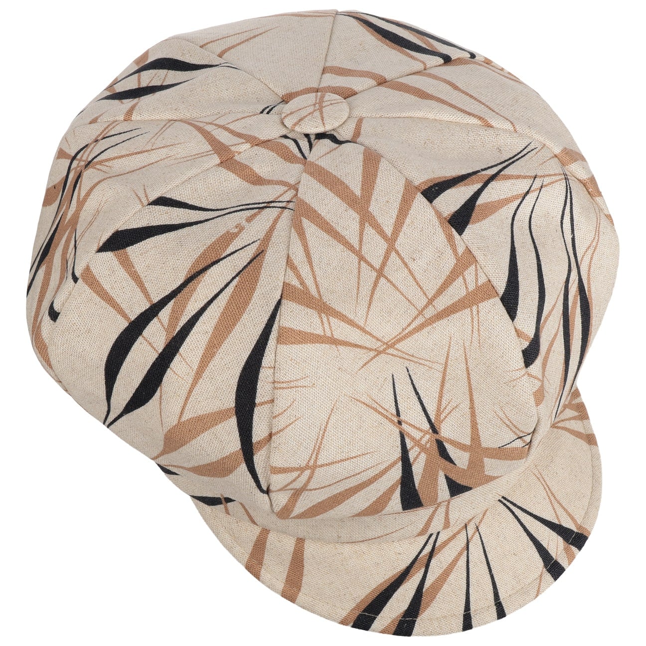 Anja Floral Ballonmütze beige 2