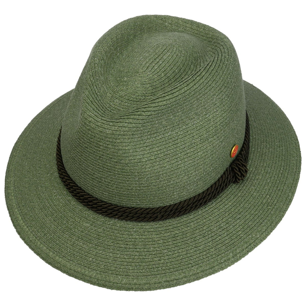 Mathis Raffia Folklorehatt grün 2