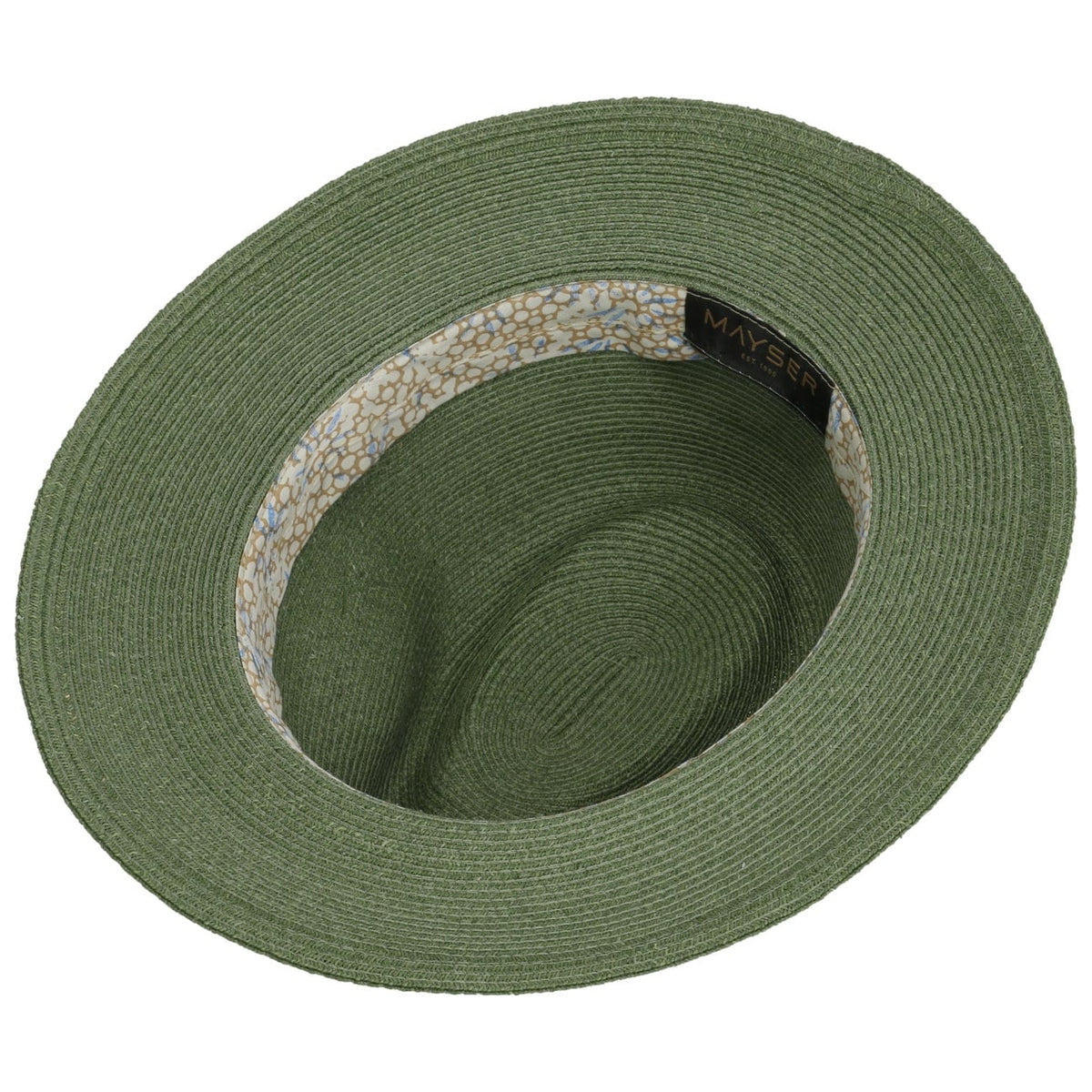 Mathis Raffia Folklorehatt grün 3