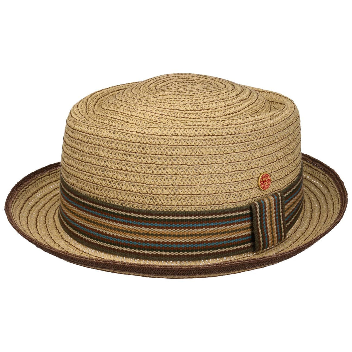 Andy Pork Pie solhatt natur 1