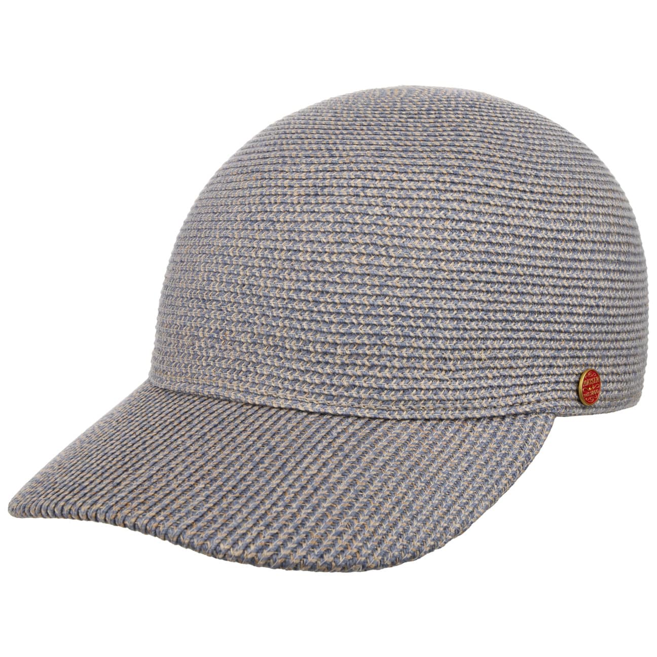 Teo Leinen-Hanf-Mix Cap blau 1