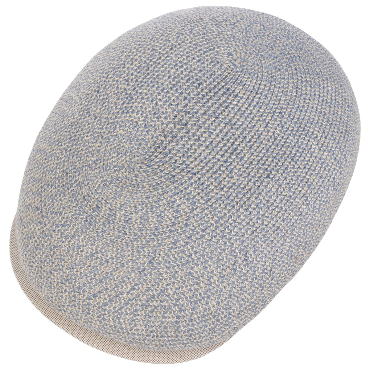 Dan linne-hampa-mix flat cap blau 2