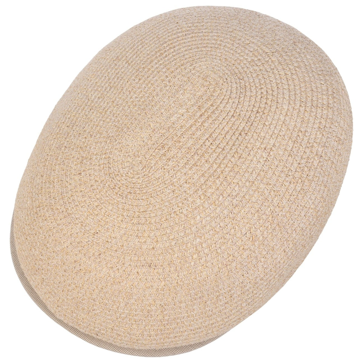 Dan linne-hampa-mix flat cap cremeweiß 6