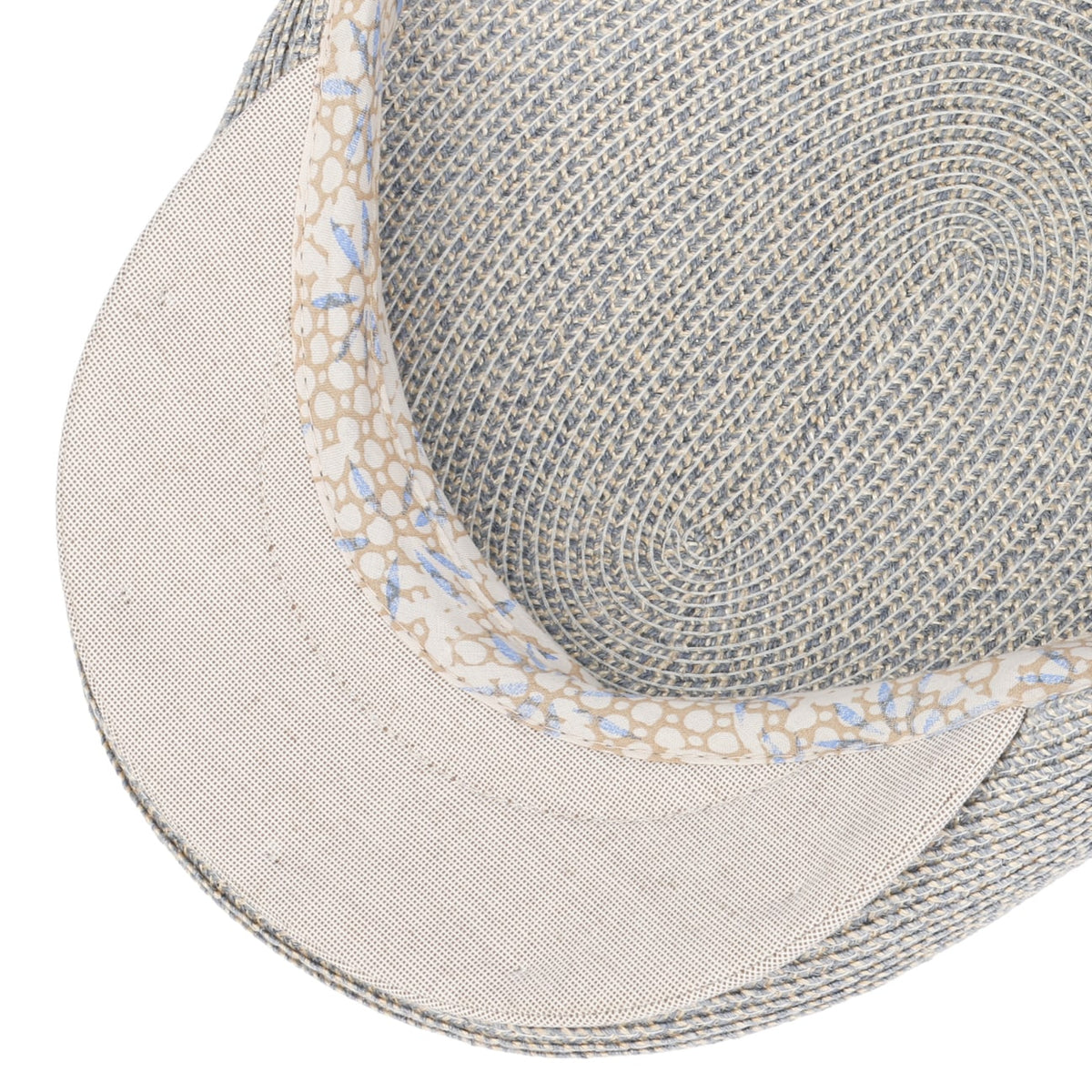Dan linne-hampa-mix flat cap blau 3