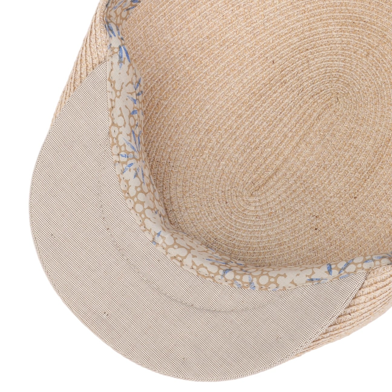 Dan Leinen-Hanf-Mix Flatcap cremeweiß 5