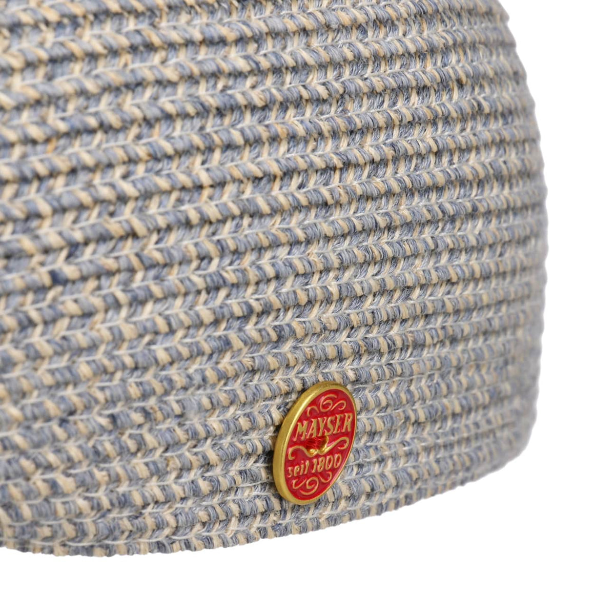 Dan linne-hampa-mix flat cap blau 4