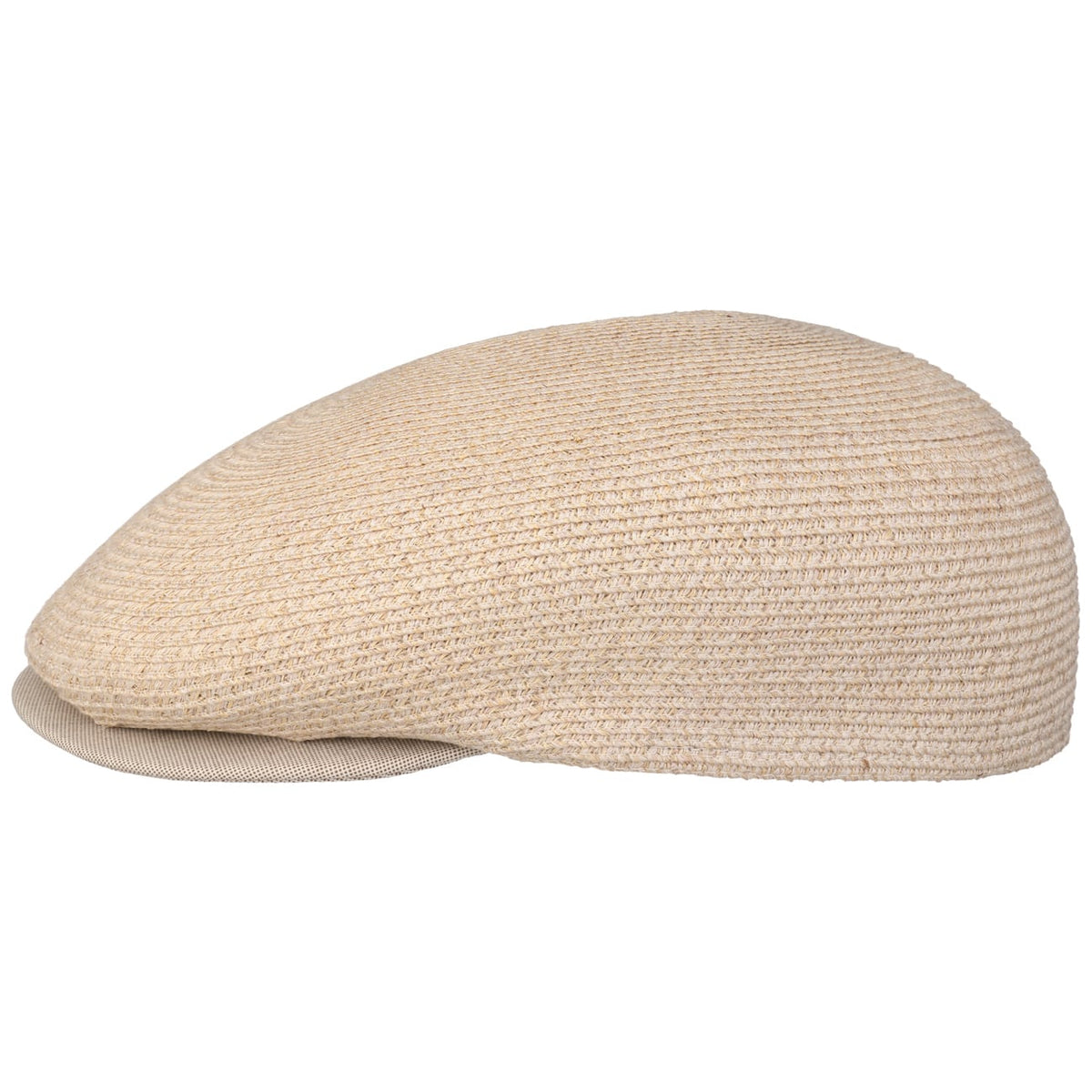Dan linne-hampa-mix flat cap cremeweiß 5