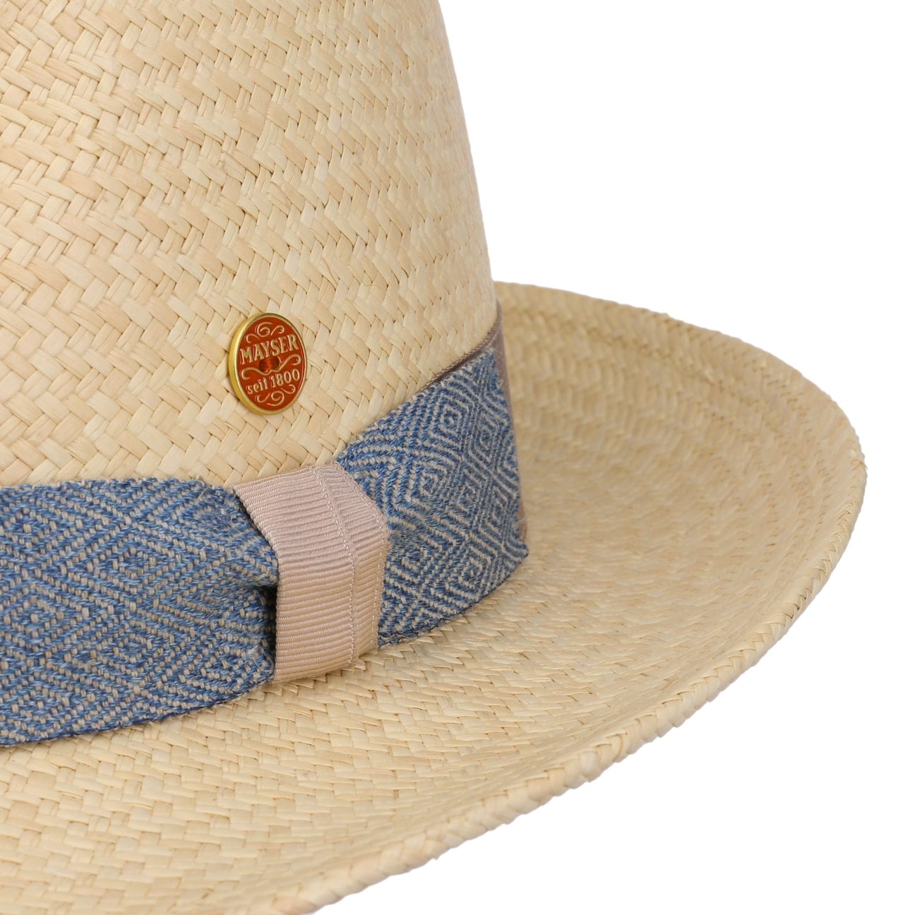 Maleo Trilby Panama Hat natur 2