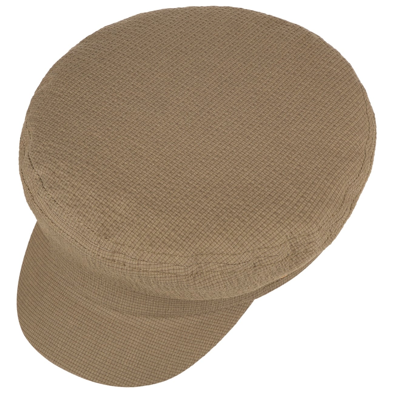 Seersucker Cotton Elbsegler khaki 12