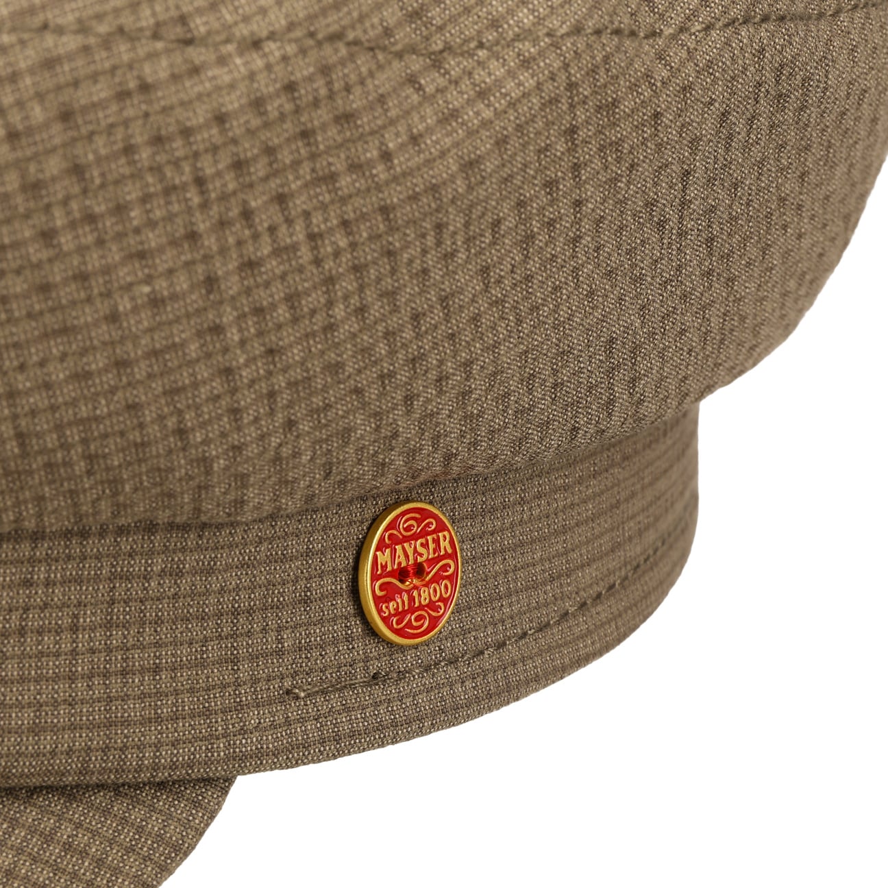 Seersucker Cotton Elbsegler khaki 15