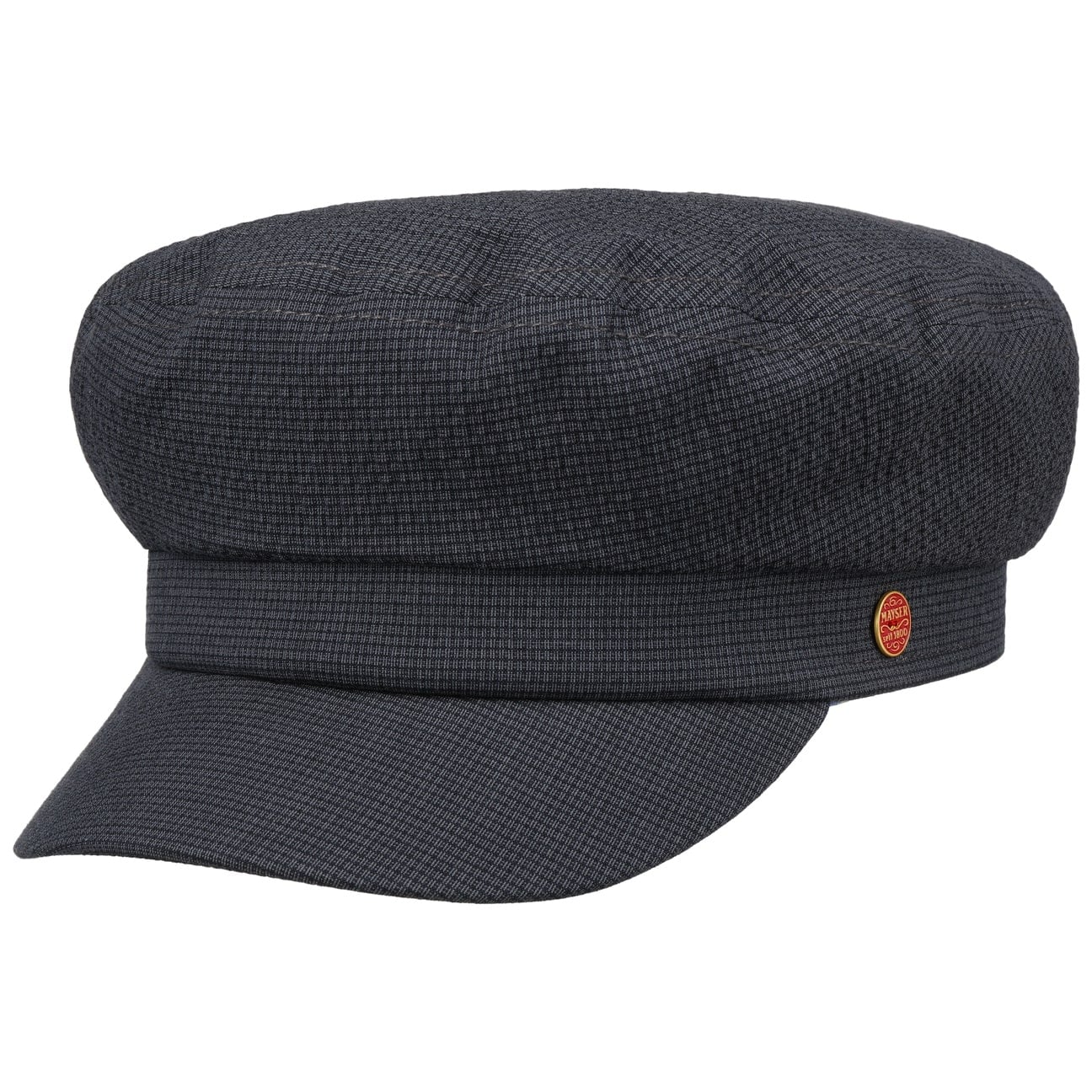 Seersucker Cotton Elbsegler dunkelblau 1