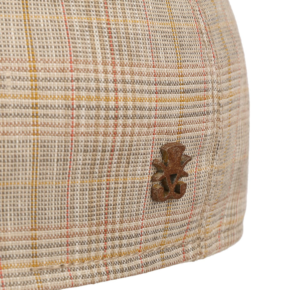 Paquito check flat cap Zechbauer hellbeige 4