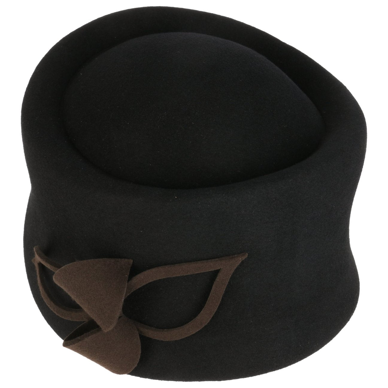 Toque Wollmütze mit Kaschmir schwarz 5