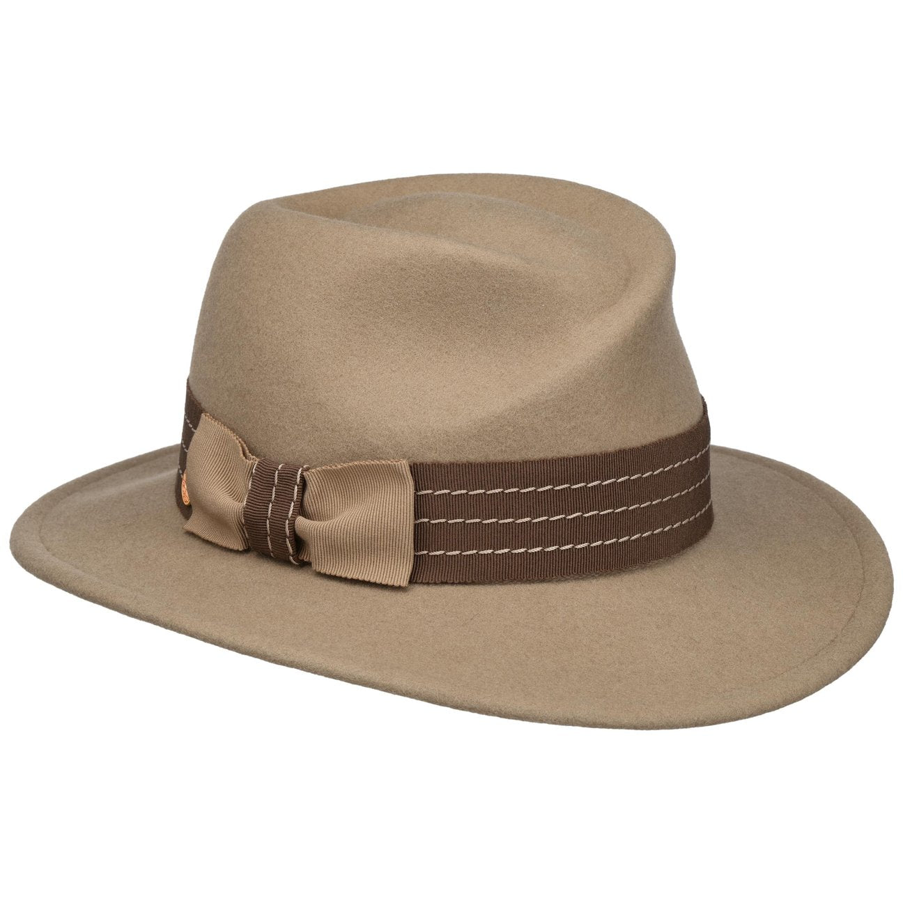 Eva Stripes Damenhut beige 1