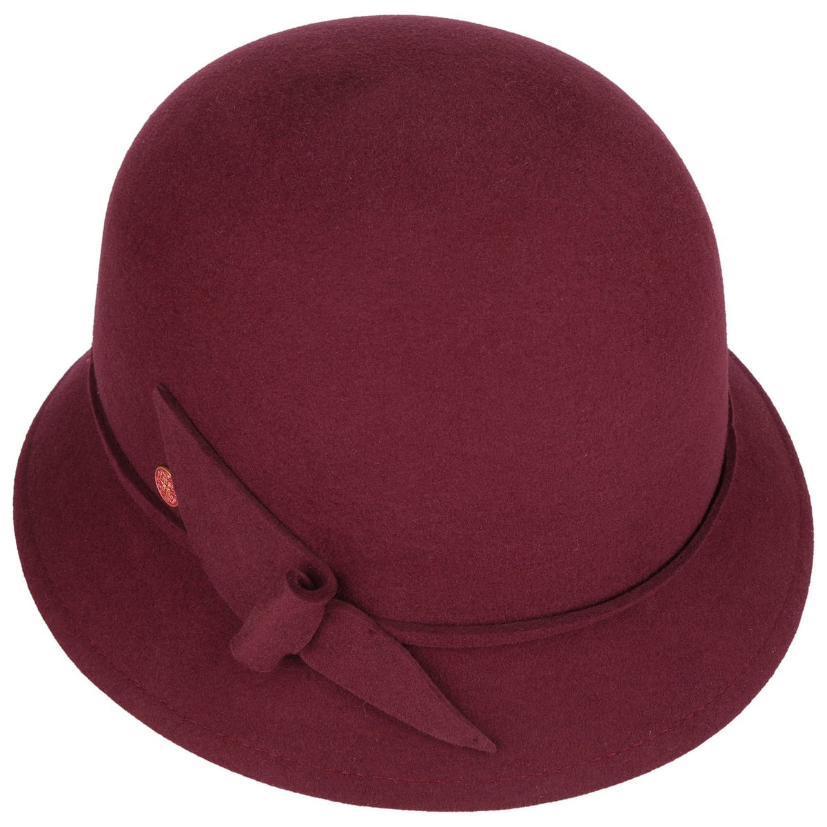 Perry Cashmere Wollhut bordeaux 2