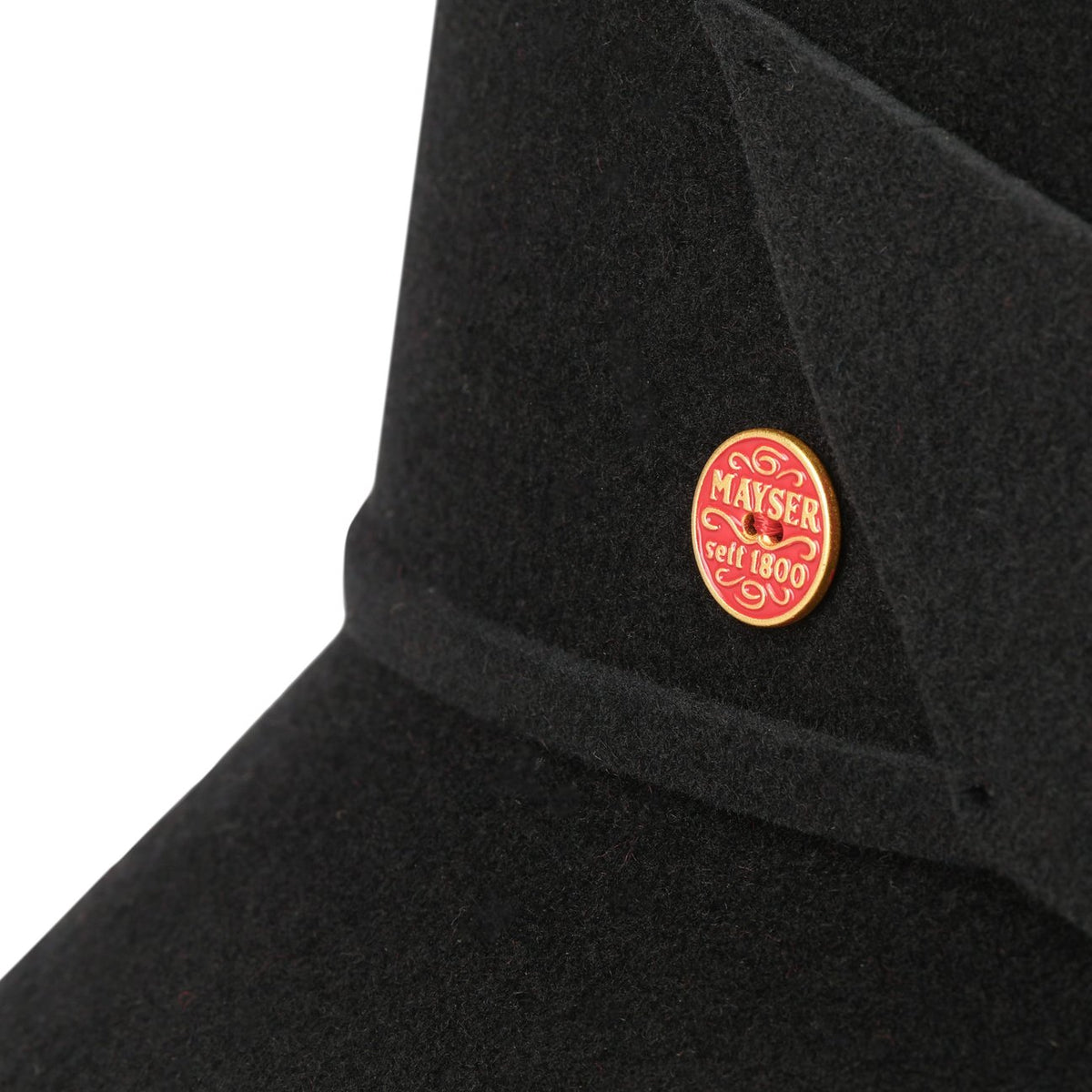 Perry Cashmere Wollhut schwarz 9