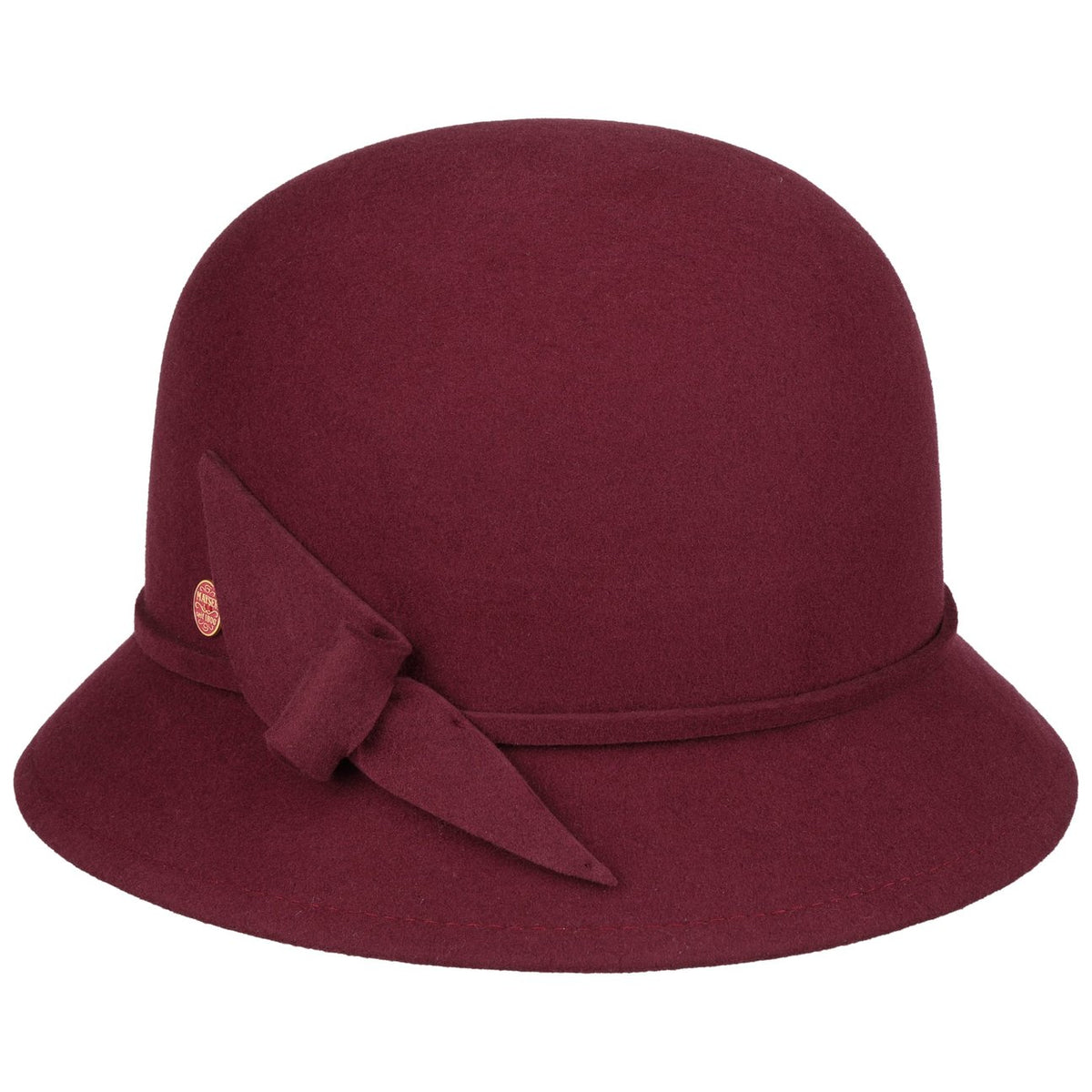 Perry Cashmere Wollhut bordeaux 1