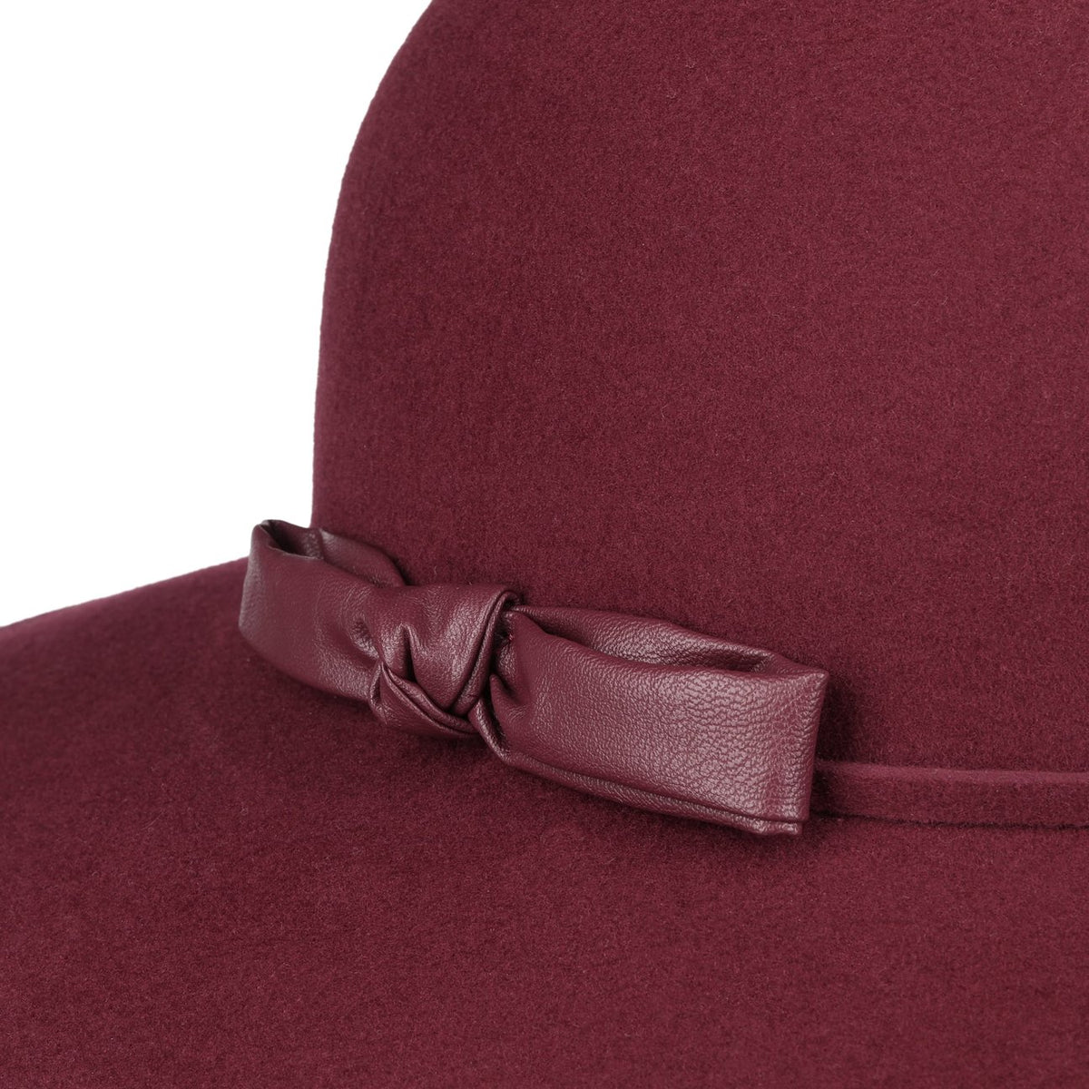 Paola Cashmere Wollhut bordeaux 5