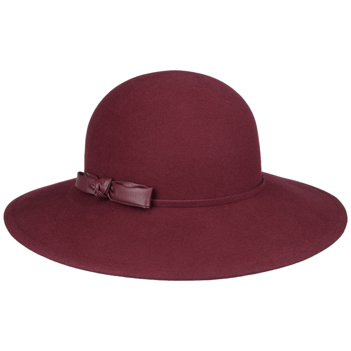 Paola Cashmere Wollhut bordeaux 1
