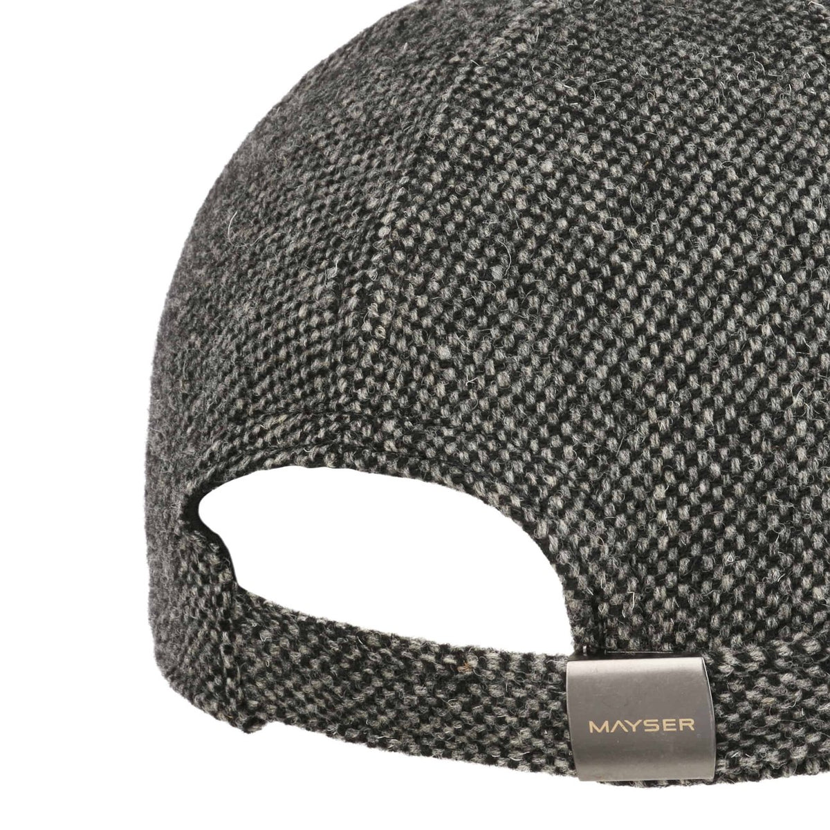 Classic Morgan Tweed Cap schwarz 2