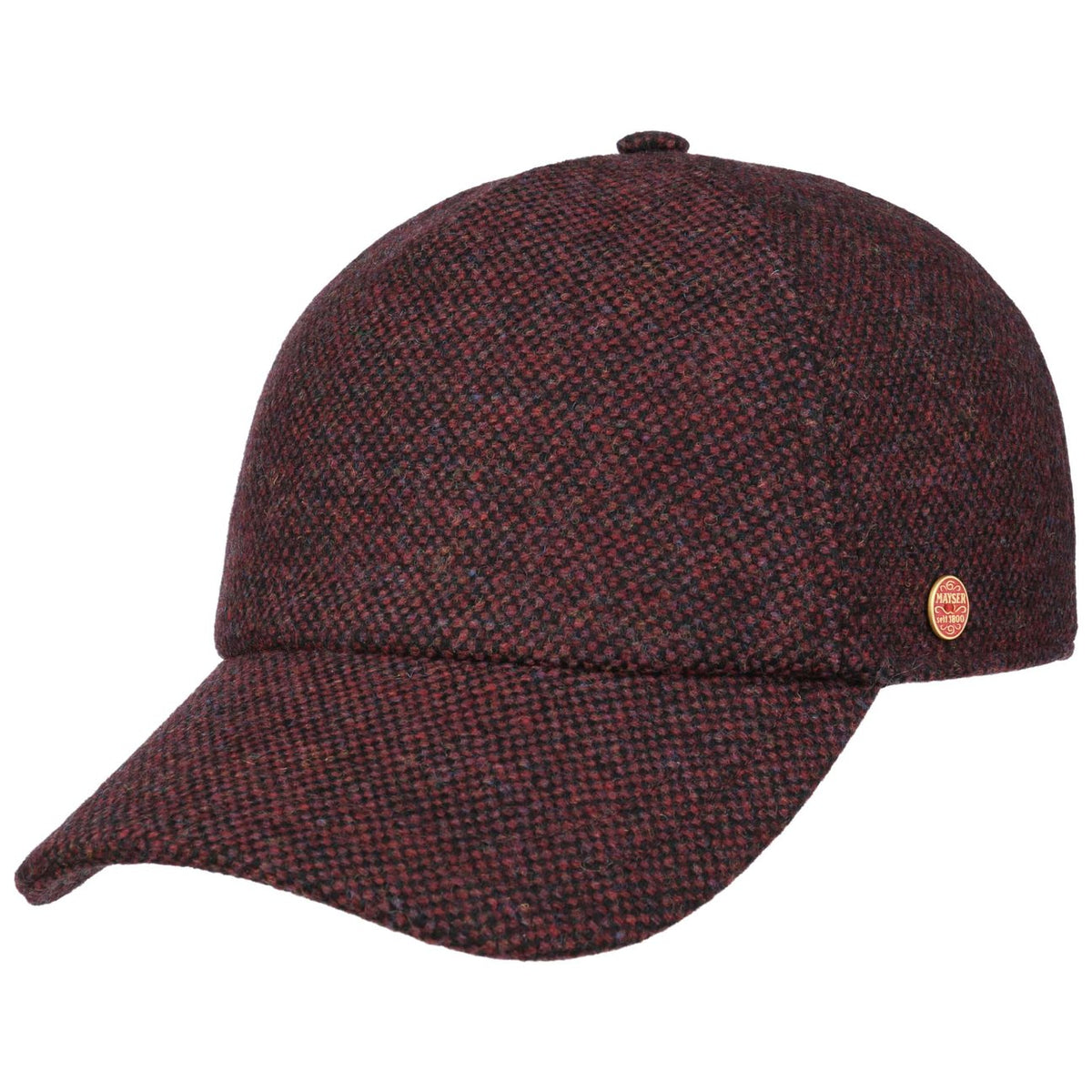 Classic Morgan Tweed Cap bordeaux 3