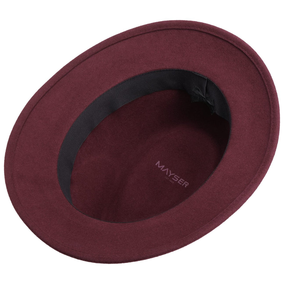 Bilbao Soft Wollhut mit Kaschmir bordeaux 7