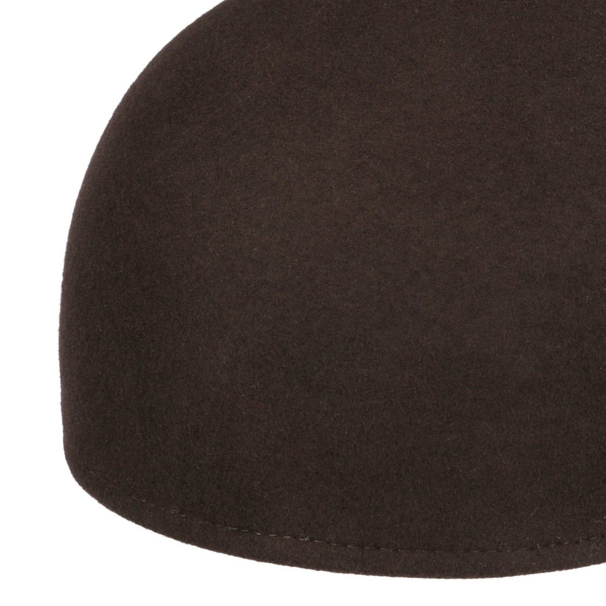 Wool Cashmere Cap med Manchesterskärm braun 2