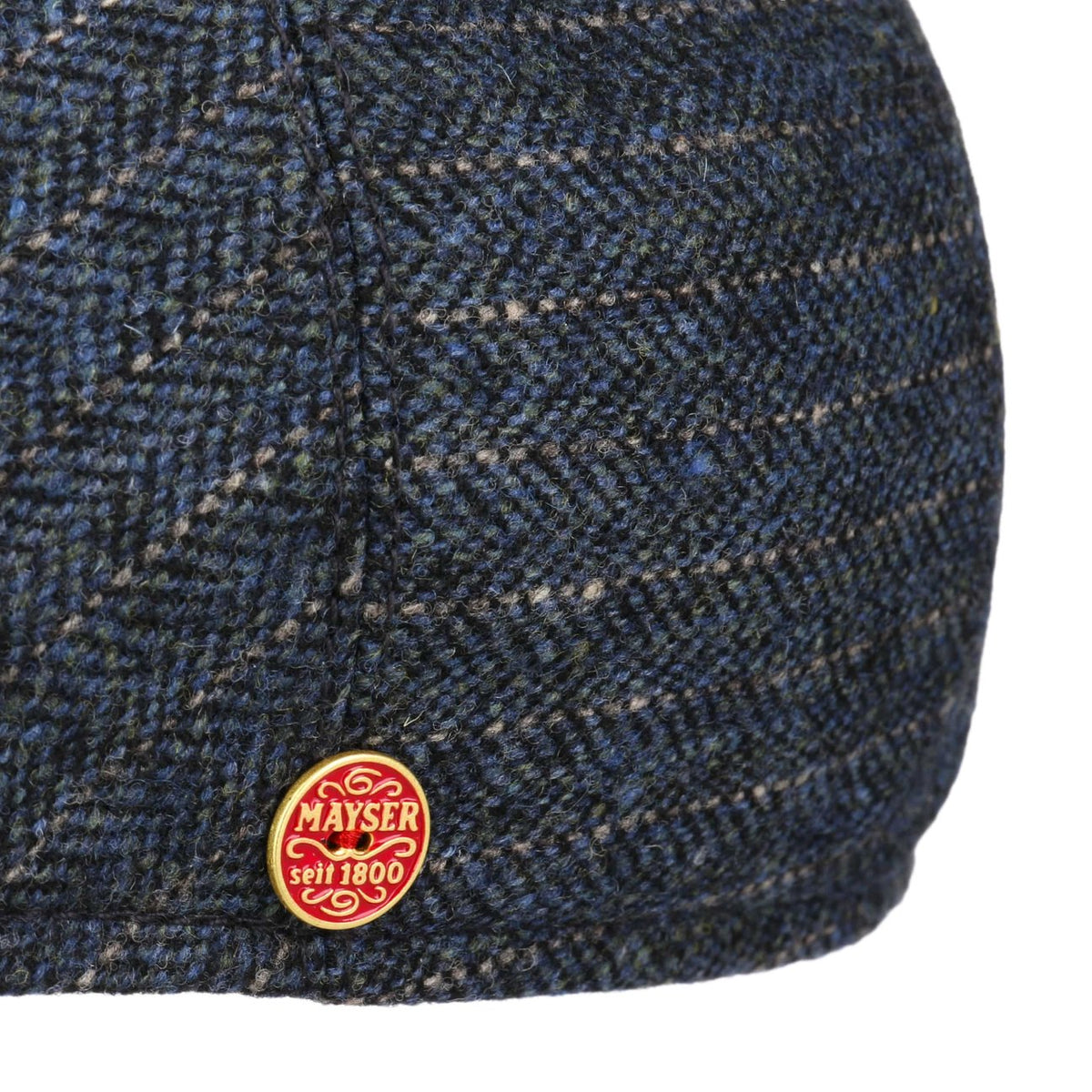 Sidney Brit Chic Merino Flatcap blau 5